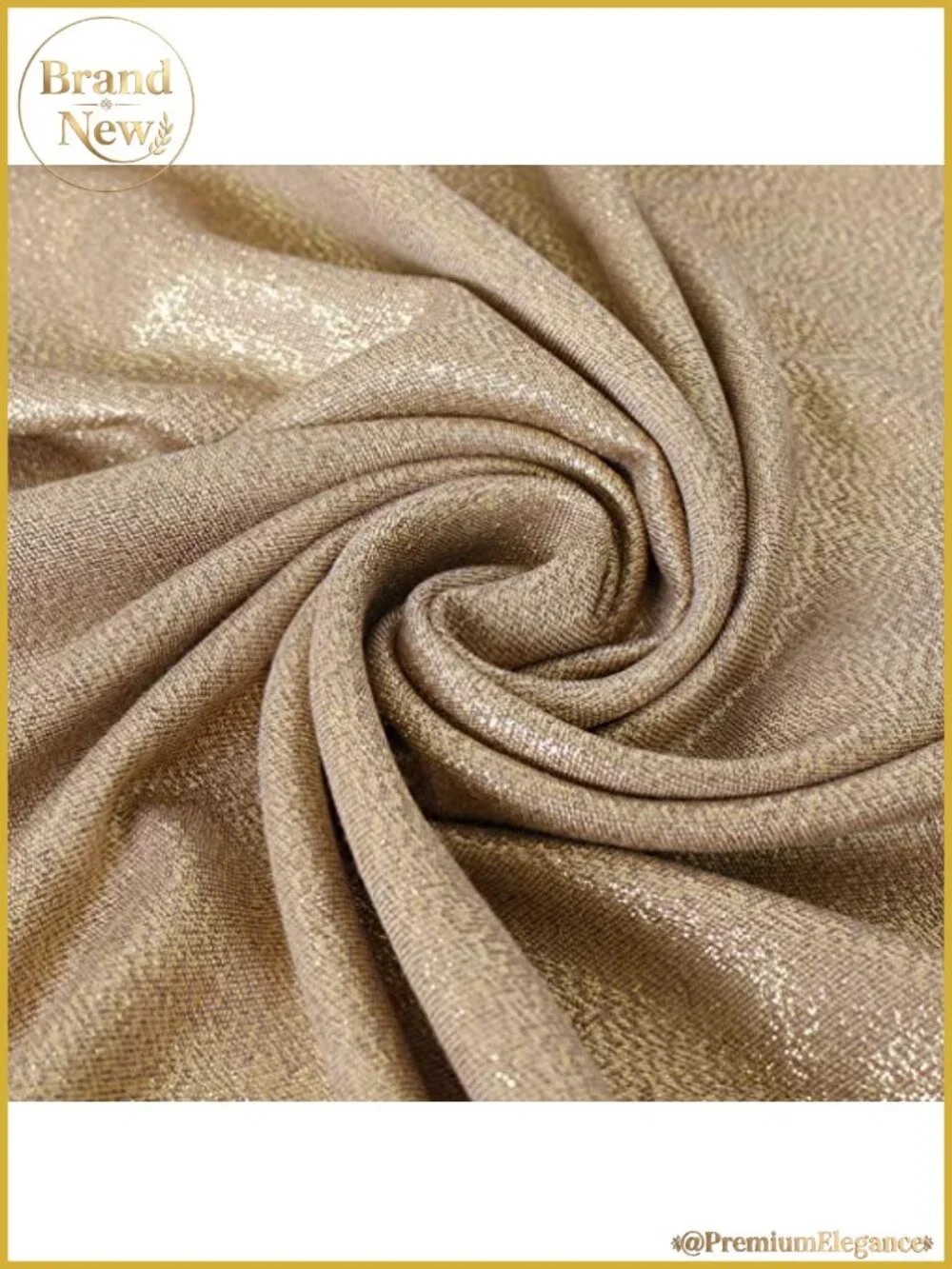 Metallic Soft Pashmina Shawl Wrap Sparkling Formal Evening Scarf for Women